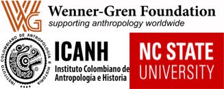Logos of funding sources for the project, Wenner-Gren Foundation, Instituto Colombiano de Antropología e Historia, NC State